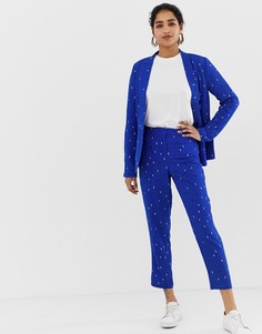 Брюки с принтом Vila-Мульти