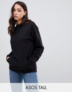 Худи черного цвета ASOS DESIGN Tall ultimate-Черный