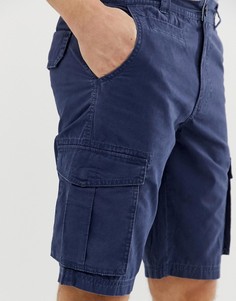Шорты-карго D-Struct-Темно-синий