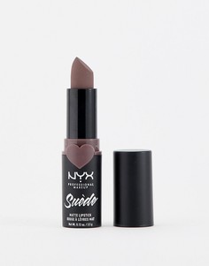 Матовые губные помады NYX Professional Makeup Suede (Moonwalk)-Розовый