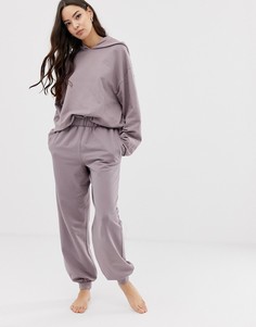 Комбинируемые oversize-джоггеры для дома ASOS DESIGN-Розовый