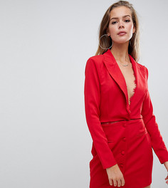 Красное платье-блейзер Missguided-Красный
