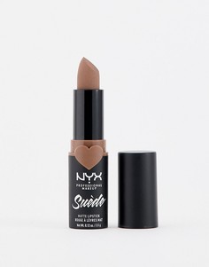 Матовая губная помада NYX Professional Makeup Suede - Munchies-Розовый
