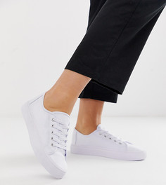 Белые кроссовки на шнуровке ASOS DESIGN - Dusty-Белый