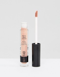 Матовая жидкая губная помада NIP+FAB Make Up-Розовый