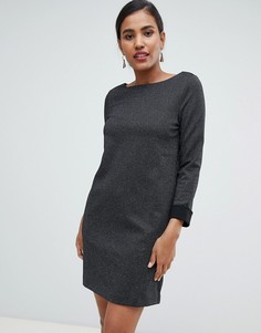 Трикотажное платье А-силуэта French Connection Louna-Черный