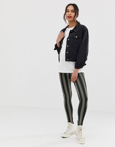 Леггинсы в полоску ASOS DESIGN Maternity-Мульти