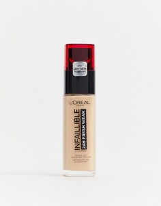 Тональная основа LOreal Paris Infallible 24hr Freshwear-Желтый Loreal