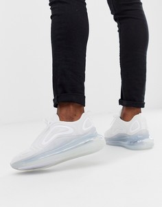 Белые кроссовки Nike air max 720-Белый