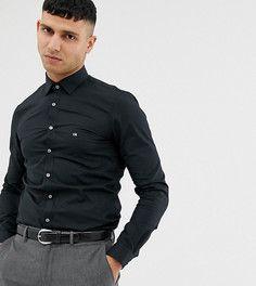 Черная приталенная рубашка Calvin Klein эксклюзивно для ASOS-Черный