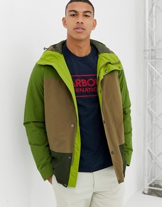 Зеленая непромокаемая куртка с капюшоном Barbour Beacon Scout-Зеленый