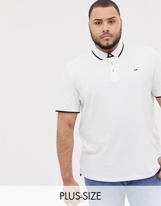 Белое поло Jack & Jones Essentials-Белый