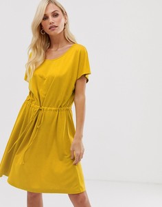 Платье на шнурке French Connection Ravenna-Желтый