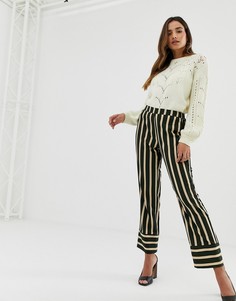 Брюки в полоску Vila-Мульти