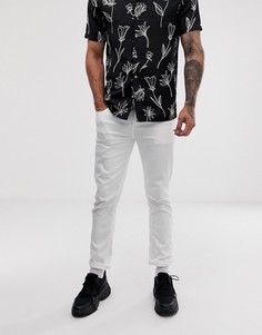 Белые джинсы скинни ASOS DESIGN-Белый