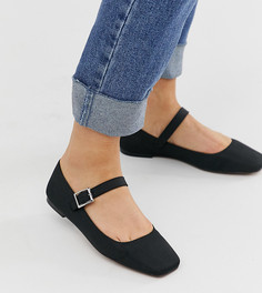 Черные балетки ASOS DESIGN - Links mary jane-Черный