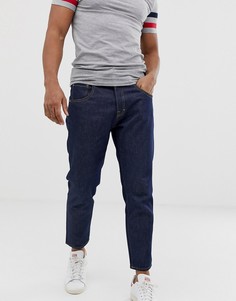 Суженные книзу укороченные джинсы Jack & Jones-Синий