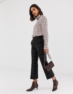 Брюки с широкими штанинами в клетку Gestuz Satilla-Мульти
