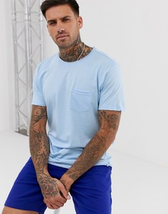 Футболка с необработанными краями Brave Soul-Синий