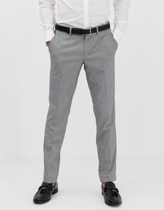 Узкие брюки в ломаную клеточку Esprit-Серый