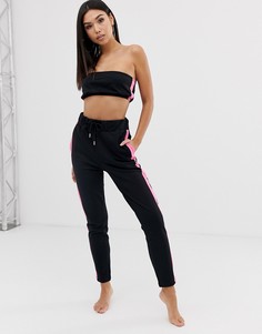 Комплект одежды для дома с джоггерами ASOS DESIGN-Черный