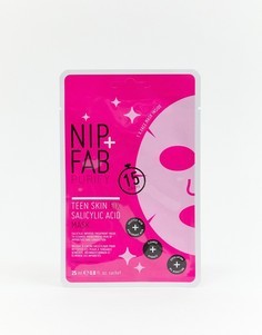 Маска-салфетка с салициловой кислотой Nip+Fab Teen Skin Fix-Бесцветный