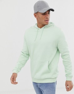 Зеленый худи ASOS DESIGN
