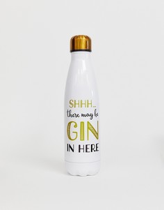 Бутылка для воды с надписью \gin in here\" Sass & Belle-Мульти