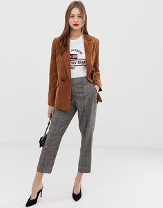 Брюки в клетку Vero Moda-Мульти