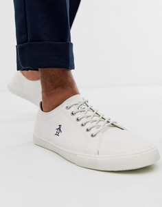 Белые кеды на шнуровке Original Penguin-Белый