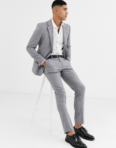 Серые узкие брюки Celio-Серый