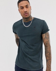 Серая oversize-футболка с логотипом G-Star Shelo-Серый