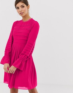 Платье с кружевной отделкой Ted Baker Arrebel-Розовый