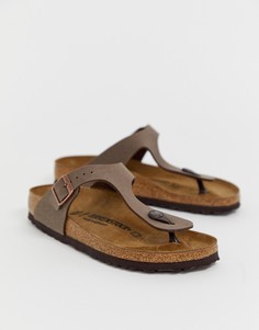 Коричневые сандалии Birkenstock Gizeh-Коричневый