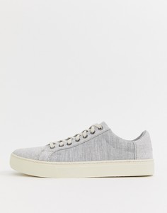 Серые кроссовки с верхом из шамбре Toms lenox-Серый