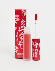 Жидкая матовая губная помада Lime Crime Velvetines - New Americana-Красный