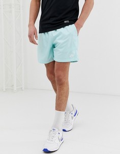 Бирюзовые шорты с логотипом Nike-Зеленый