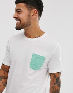 Футболка с вышитым логотипом Jack & Jones - Core-Белый