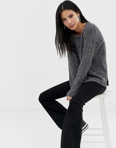 Темно-серый джемпер из синели Brave Soul