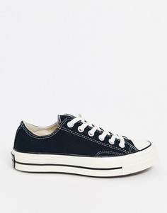 Низкие черные кеды Converse Chuck 70-Черный