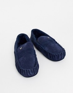 Слиперы Lyle & Scott Talia-Темно-синий