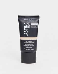 Стойкая матовая тональная основа Rimmel London-Желтый