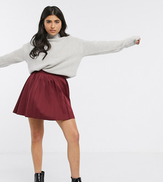 Плиссированная мини-юбка ASOS DESIGN Petite-Мульти