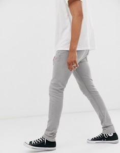 Серые выбеленные джинсы-сигареты AllSaints-Серый