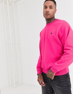Розовый oversize-свитшот ASOS DESIGN