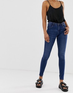 Моделирующие джинсы с завышенной талией Noisy May-Синий