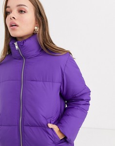 Фиолетовая дутая куртка New Look kelis-Фиолетовый