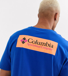 Синяя футболка с логотипом на спине Columbia North Cascades эксклюзивно для ASOS-Синий