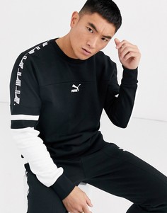 Черный свитшот Puma