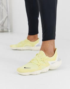 Желтые кроссовки Nike Running Free Run 5.0-Желтый